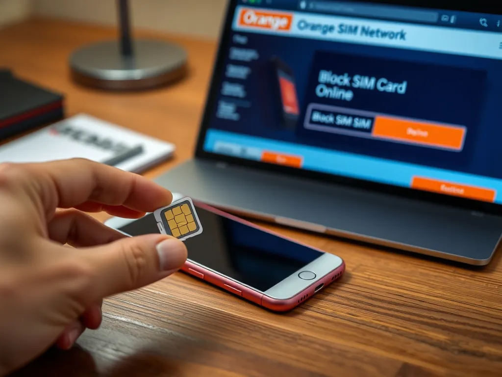 Jak zablokować kartę sim orange przez internet?